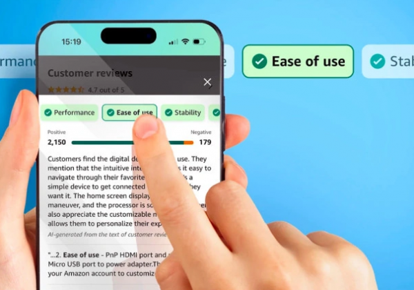 亚马逊用人工智能生成产品评论摘要，让用户轻松选购